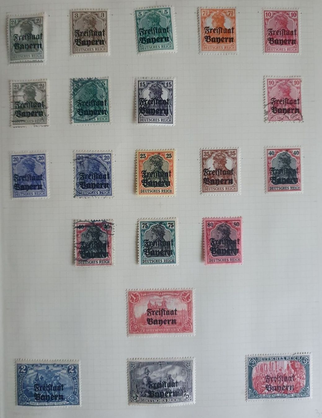 Tutti i francobolli: Reichhaltige Teilsammlung Bayern – Usato da Fislisbach venduto da Zigzag12 6