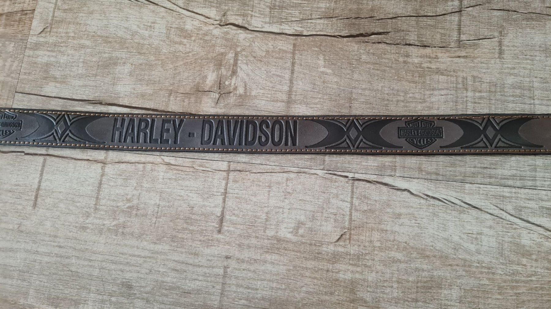 Harley-Davidson Cinture: Harley Davidson Ledergurt Braun 95 cm – Nuovo (secondo la descrizione) da Neerach venduto da Kreativhaexli-Shop 2