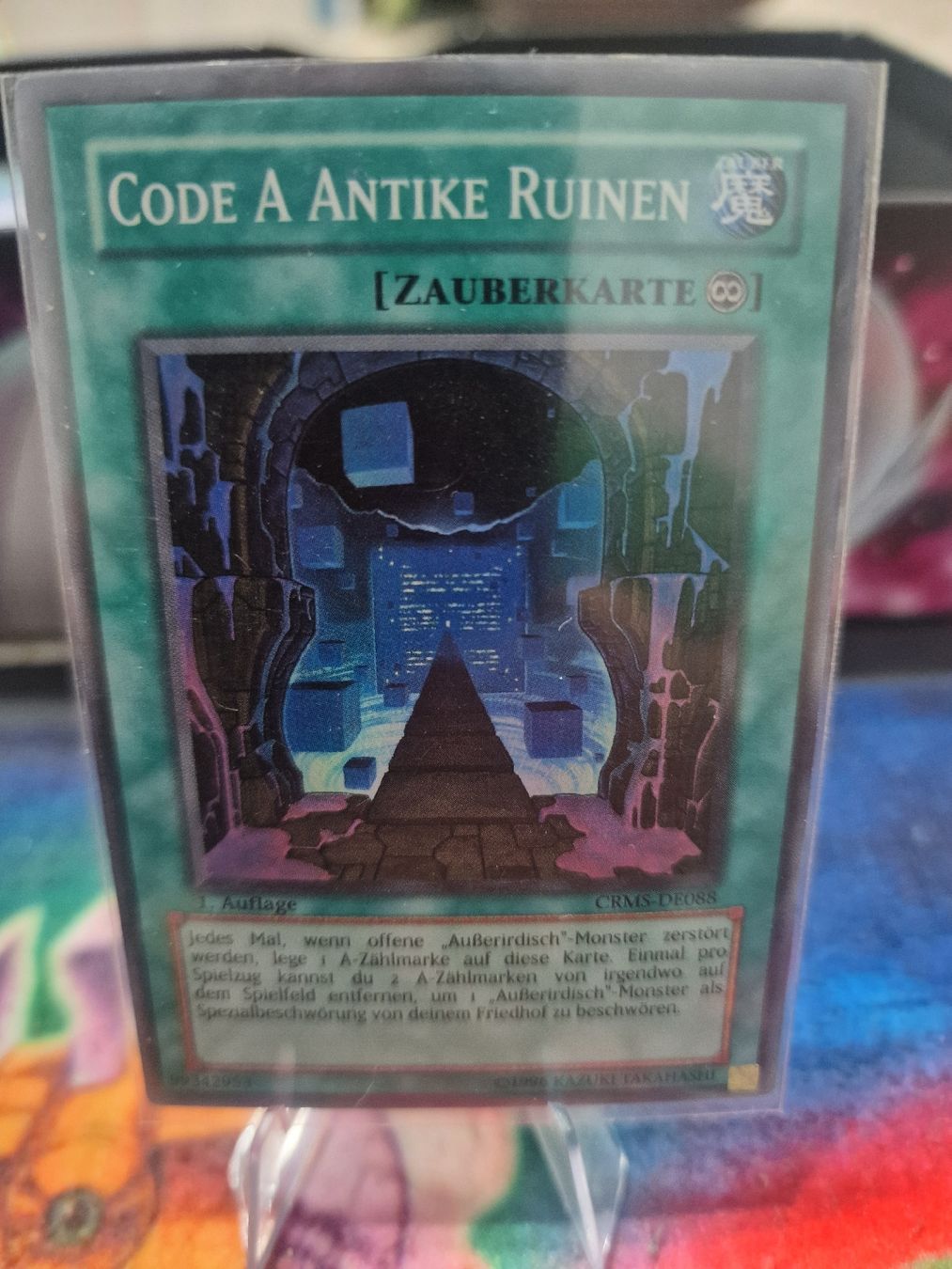Yugioh Sammelbilder & Trading cards: Yu-Gi-Oh Karte Code A Antike Ruinen  – Gebraucht aus Dietikon von GC-Store