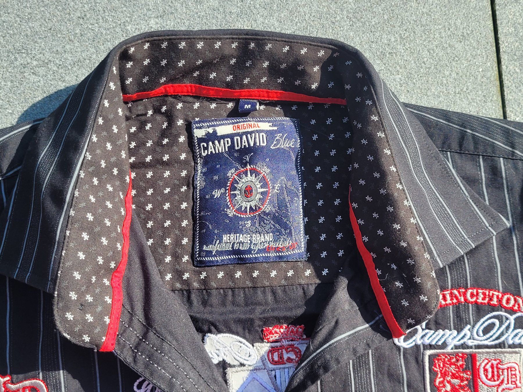 Camp David Camicie: Top! CAMP DAVID PRINCETON SPORTING Kurzarm-Hemd Gr.M – Nuovo (secondo la descrizione) da Oetwil am See venduto da swisspeak 6