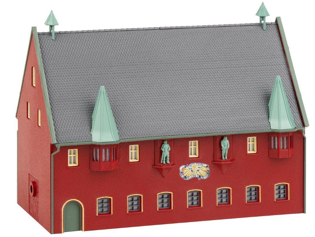 Faller Modellini di ferrovie: Faller 232397 N Historisches Kaufhaus – Nuovo e nell'imballaggio originale da Neukirch a.d. Thur venduto da Modellbauartikel