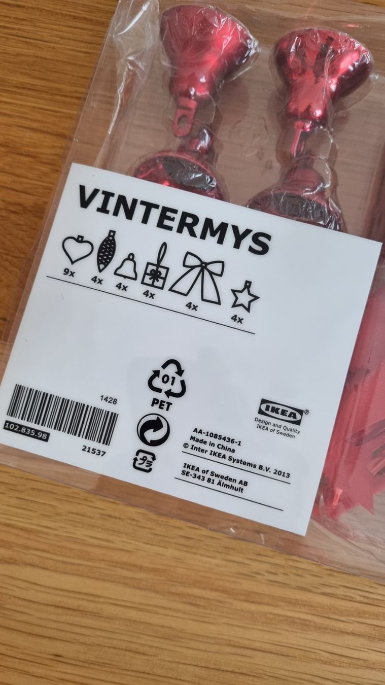 Ikea Toutes les décorations: Baumschmuck Rot – D'occasion à Toffen par fan_tv5s 3