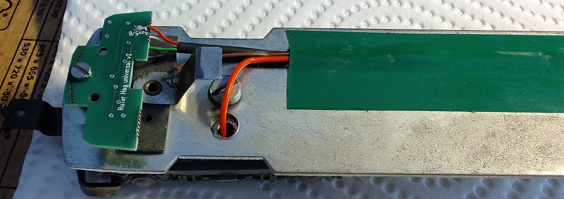 Hag Modelleisenbahnen: LED Platine Hag Triebwagen alt Plux22 – Neu (gemäss Beschreibung) aus Münsingen von Rufer34 2