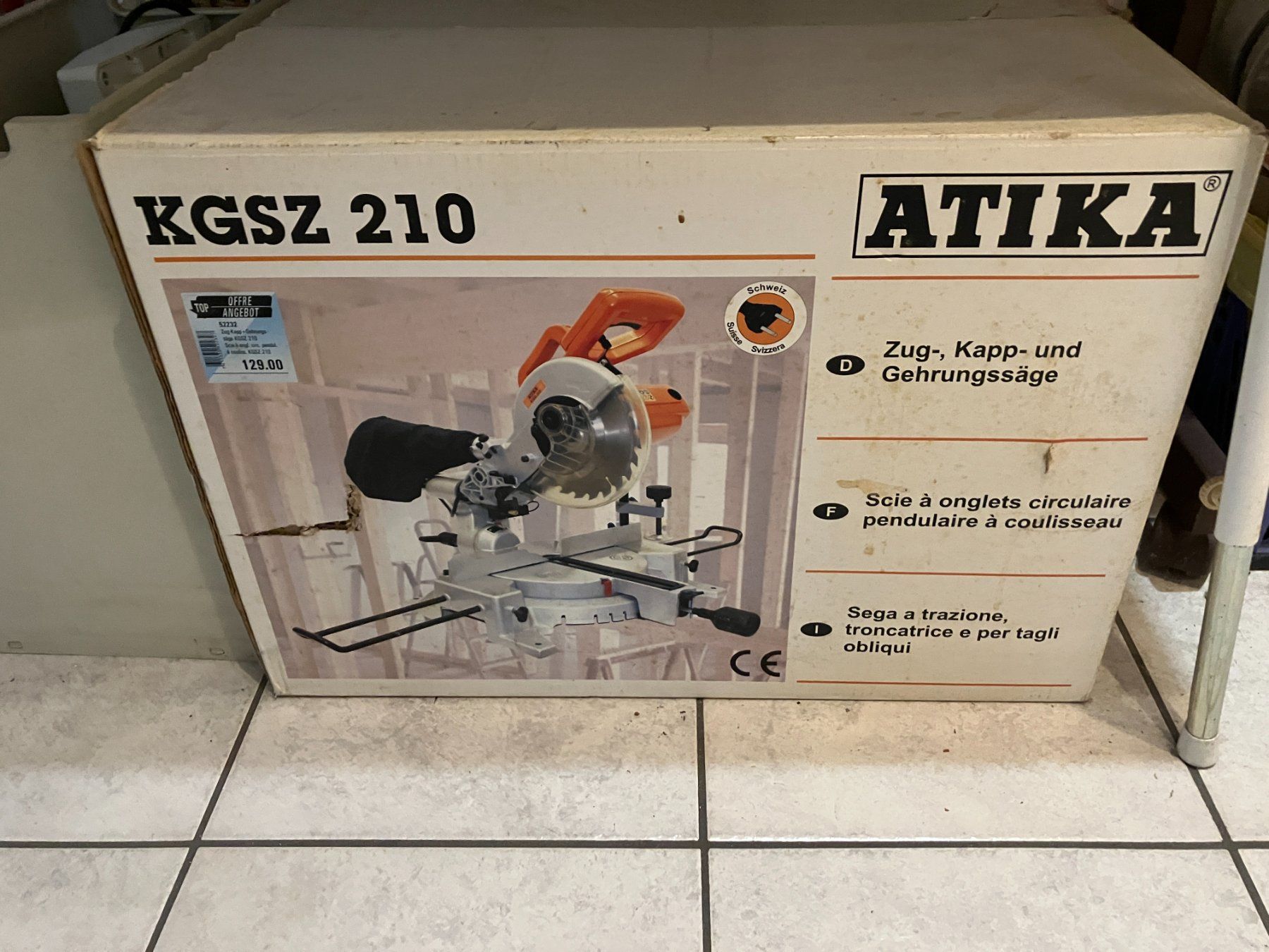 Alle Maschinen: Gehrungs und Kappsäge  NEU – Neu und originalverpackt aus Lyss von murgelianer