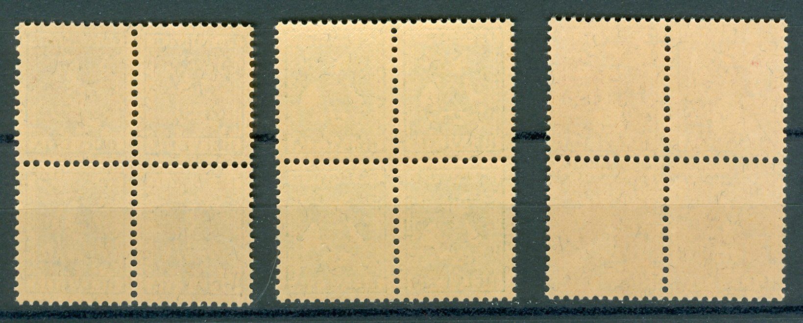 Tutti i francobolli: 1917 Schweiz Pro Juventute Viererblocks – Usato da Zürich venduto da yago-rot 1