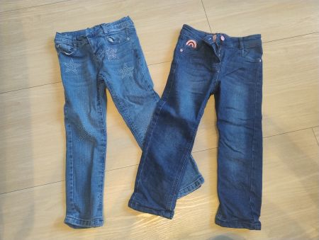 Leicht gefütterte Jeans Gr. 104
