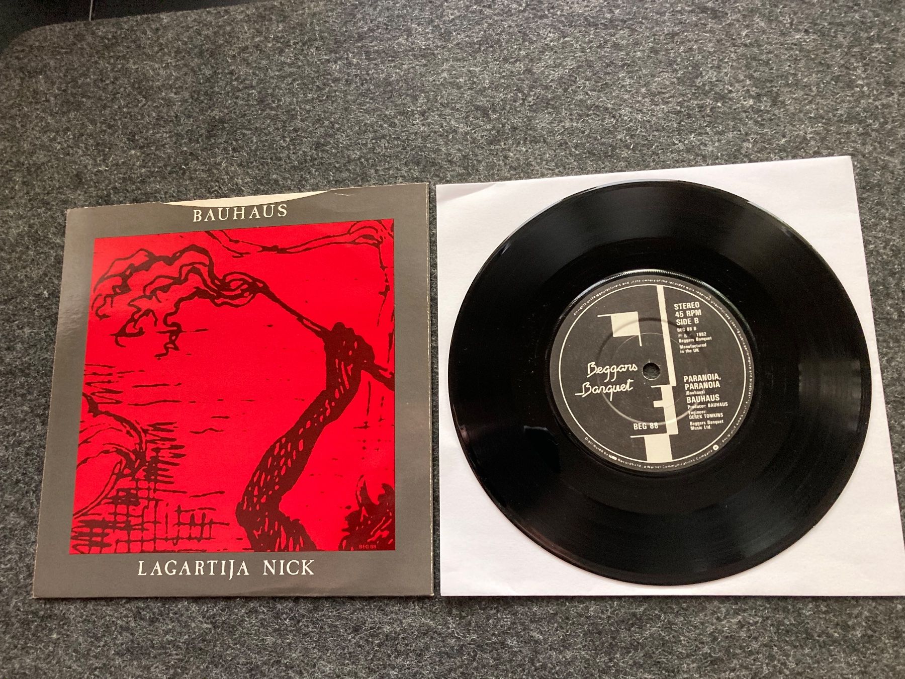 Vinyles: Bauhaus - Lagartija Nick – D'occasion à Fribourg par Karushi 1