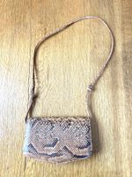 Vintage Umhängetasche, aus echtem originalem Leder!
