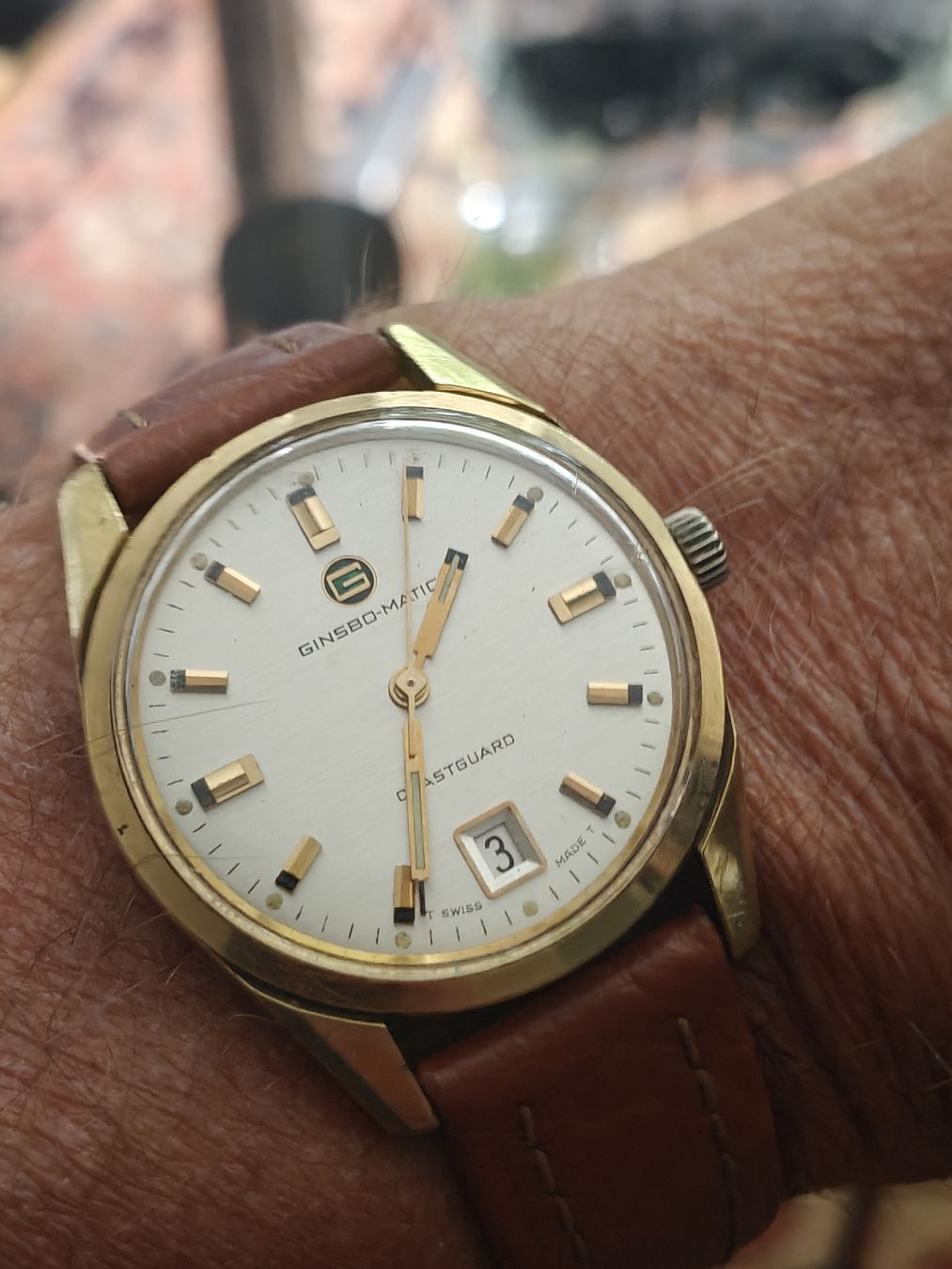 Orologi: Ginsbo-Matic Coastguard Automatic Vintage 70ies – Usato da Bern venduto da Churchfield 5