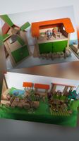 Bauernhof aus Holz mit viel Zubehör