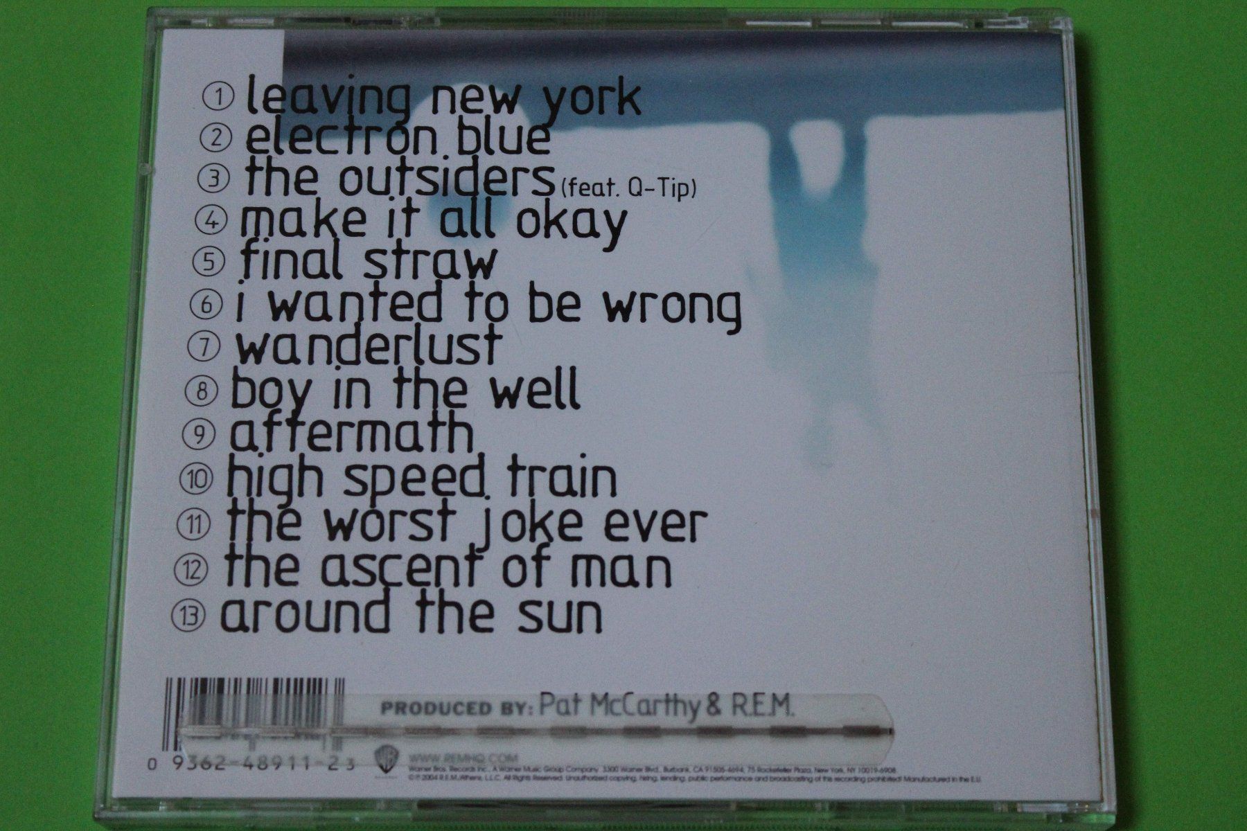 CD: R.E.M. - AROUND THE SUN CD 2004 – Usato da Tübach venduto da JamesStone 2