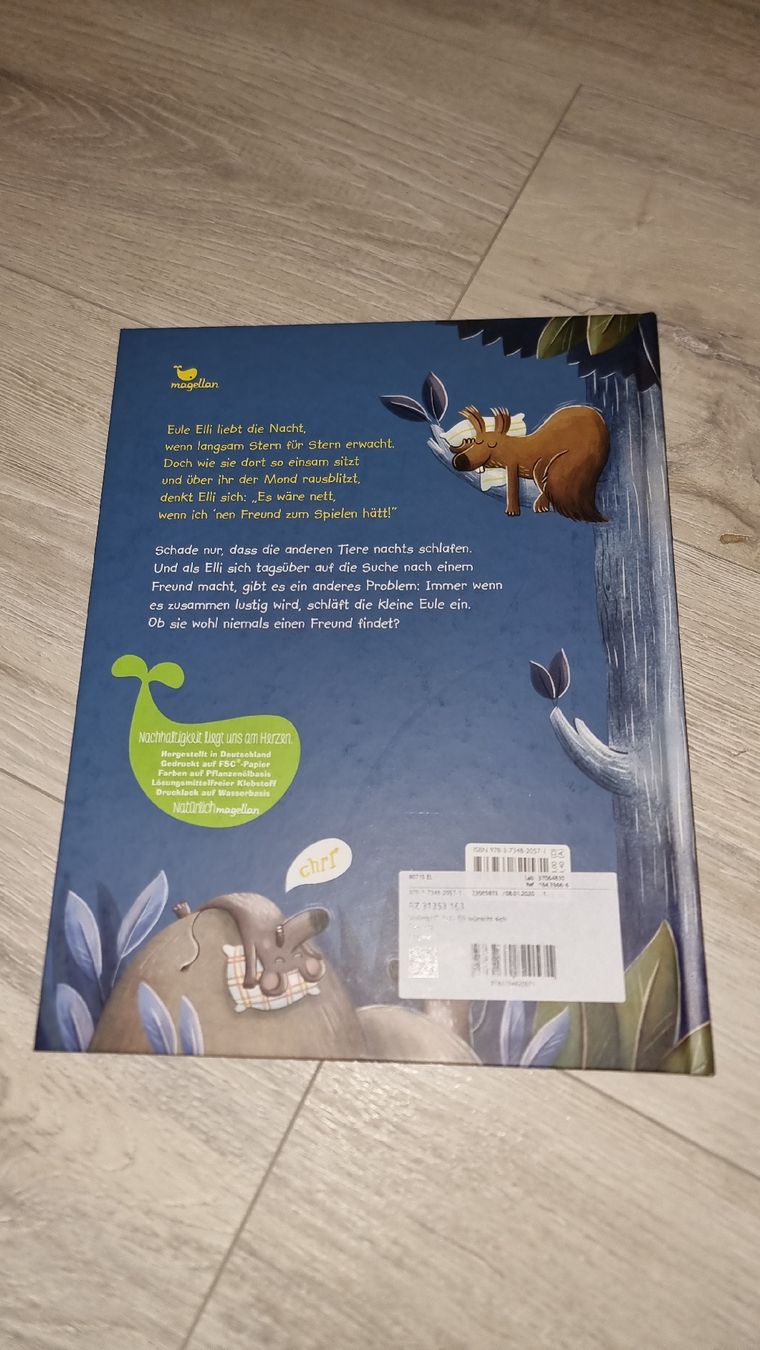 Libri: Eule Elli wünscht sich Freunde, Kinderbuch, neuwertig  – Nuovo (secondo la descrizione) da Wigoltingen venduto da Zuckerfee84 1