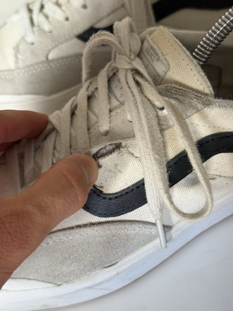 Herrenschuhe: Vans Skate Shoes White Grey Size 41 – Gebraucht aus Zürich von der_fuchs04 3
