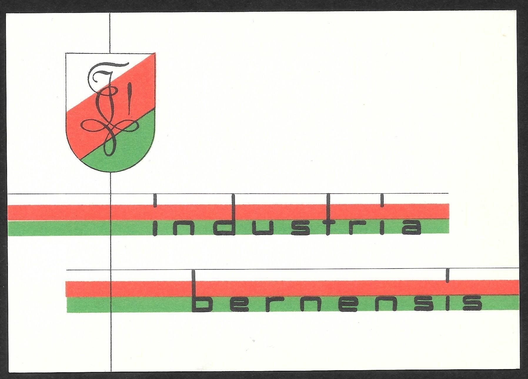 Cartes postales: Studentenverbindung Industria Bernensis Bern – D'occasion à Olten par clotaldi