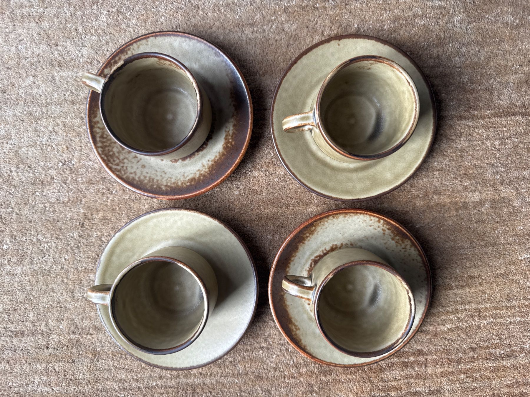Rosenthal Tazze: Langenthal Sahara -4 Espressotassen - Rosenthal – Usato da Aarau venduto da Anini 3