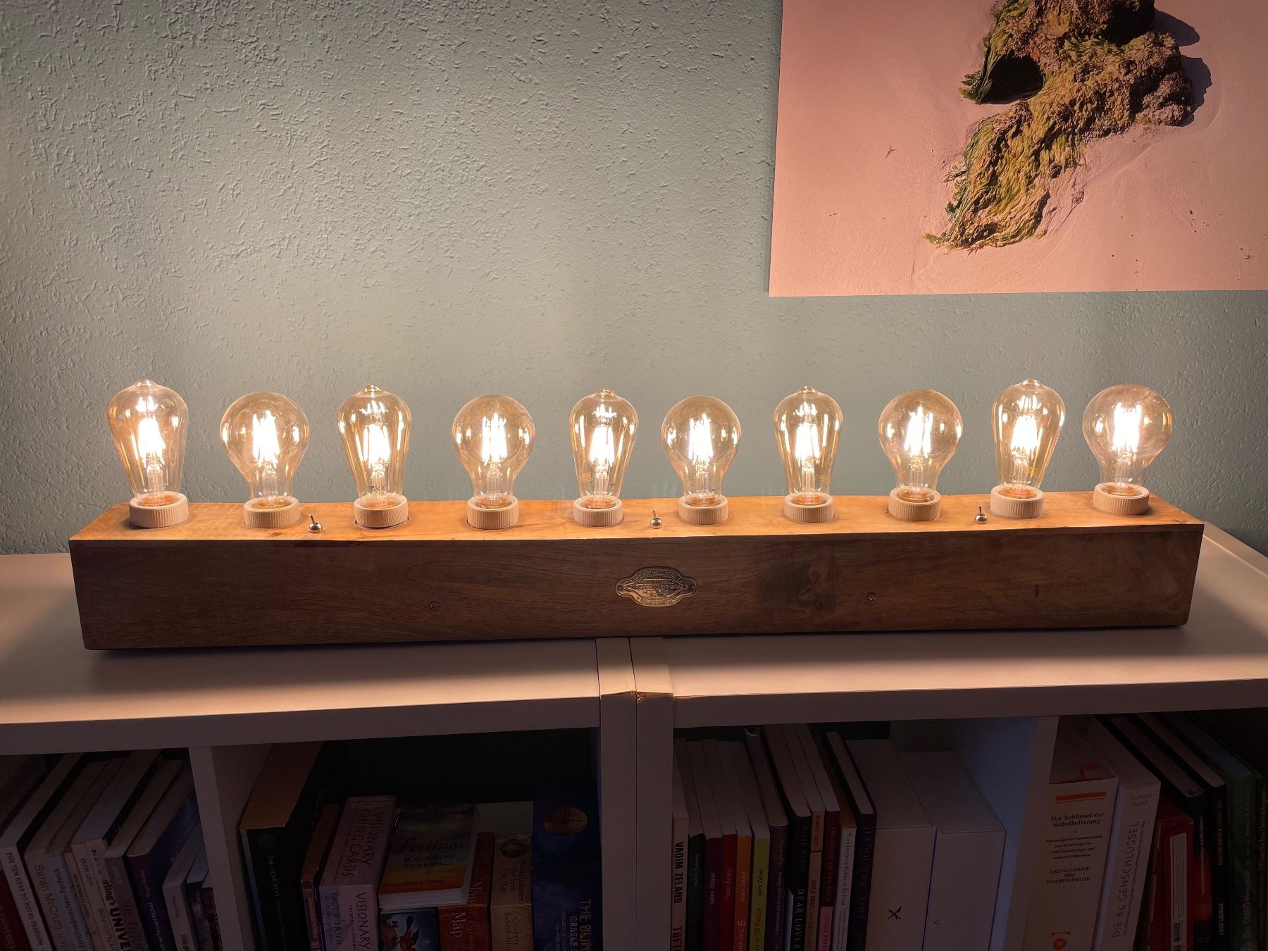 Lampen: Originelle Holzlampe mit Loft-Charakter – Gebraucht aus Gränichen von san_dfj9