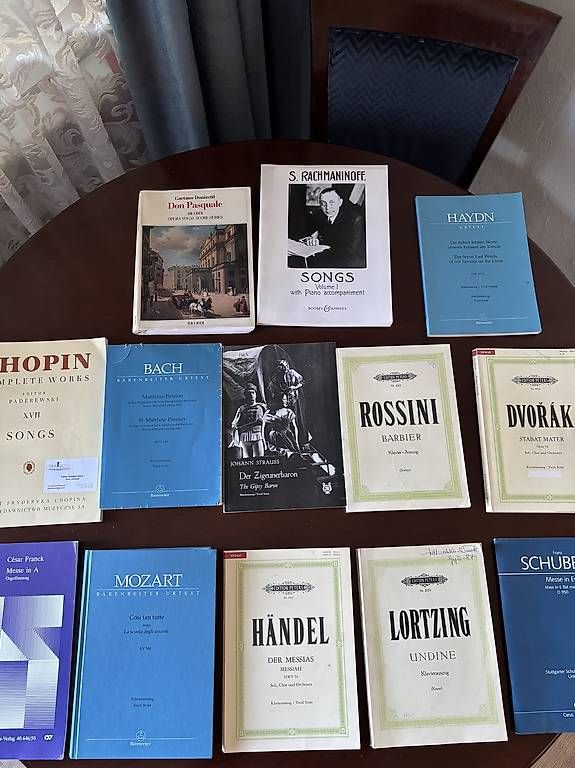 Bücher: Notenbücher, Partituren – Gebraucht aus Adliswil von Tenor3