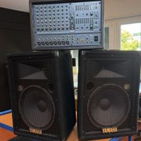 Yamaha PA-Set EMX88S Powermixer + 2x S12e Lautsprecher