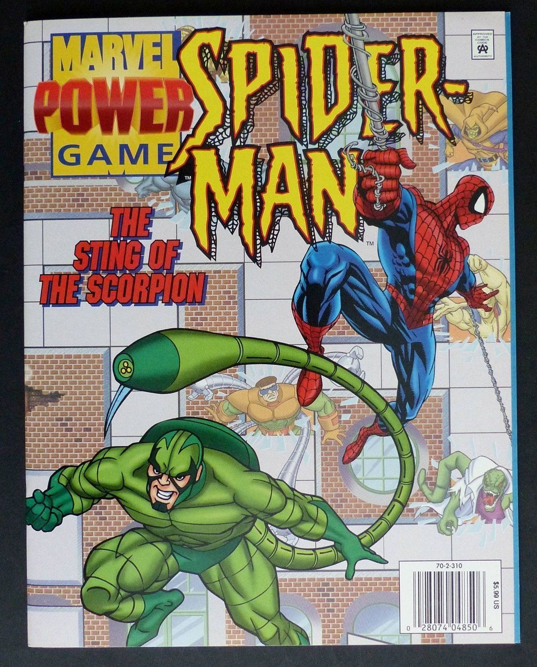 Jeux: SPIDER-MAN PULL-OUT BOARD GAME & COMIC ENGLISH MARVEL 1996 – Neuf (Voir description) à Lugano par YouWantUS