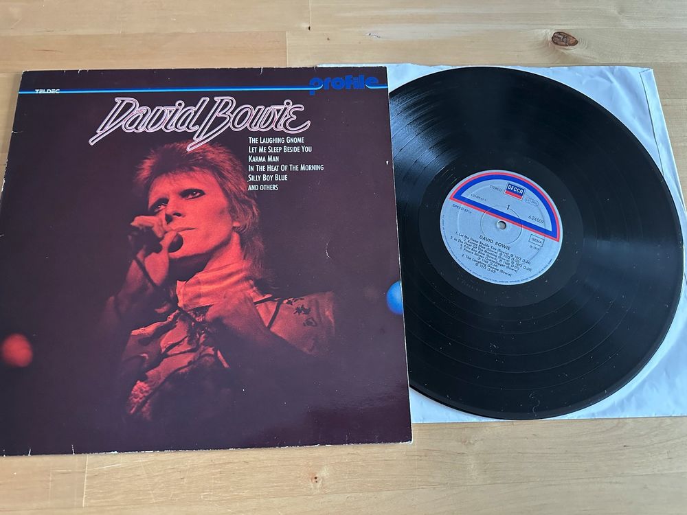 DAVID BOWIE tolle Kult LP Profil mit tollen Songs 1968-1973 (Neu und ...