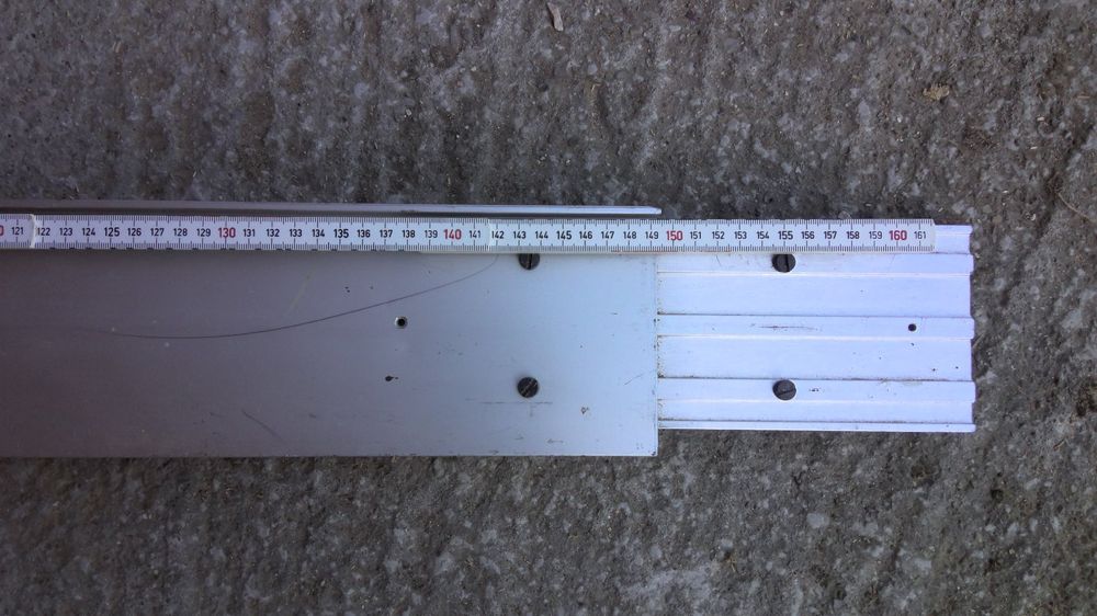 FERM Führungsschienen-Set – 2× 350 Mm | Für Präzise Schnitte Mit Der Kreissäge CSM1043