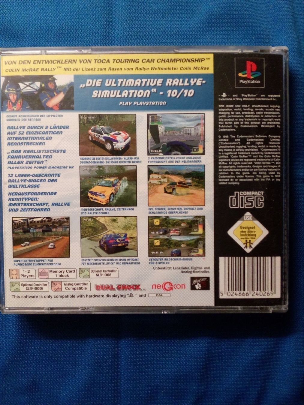 Sony Giochi: Rally  - Colin McRae – Usato da Oberburg venduto da Blood-Black-Devil 2
