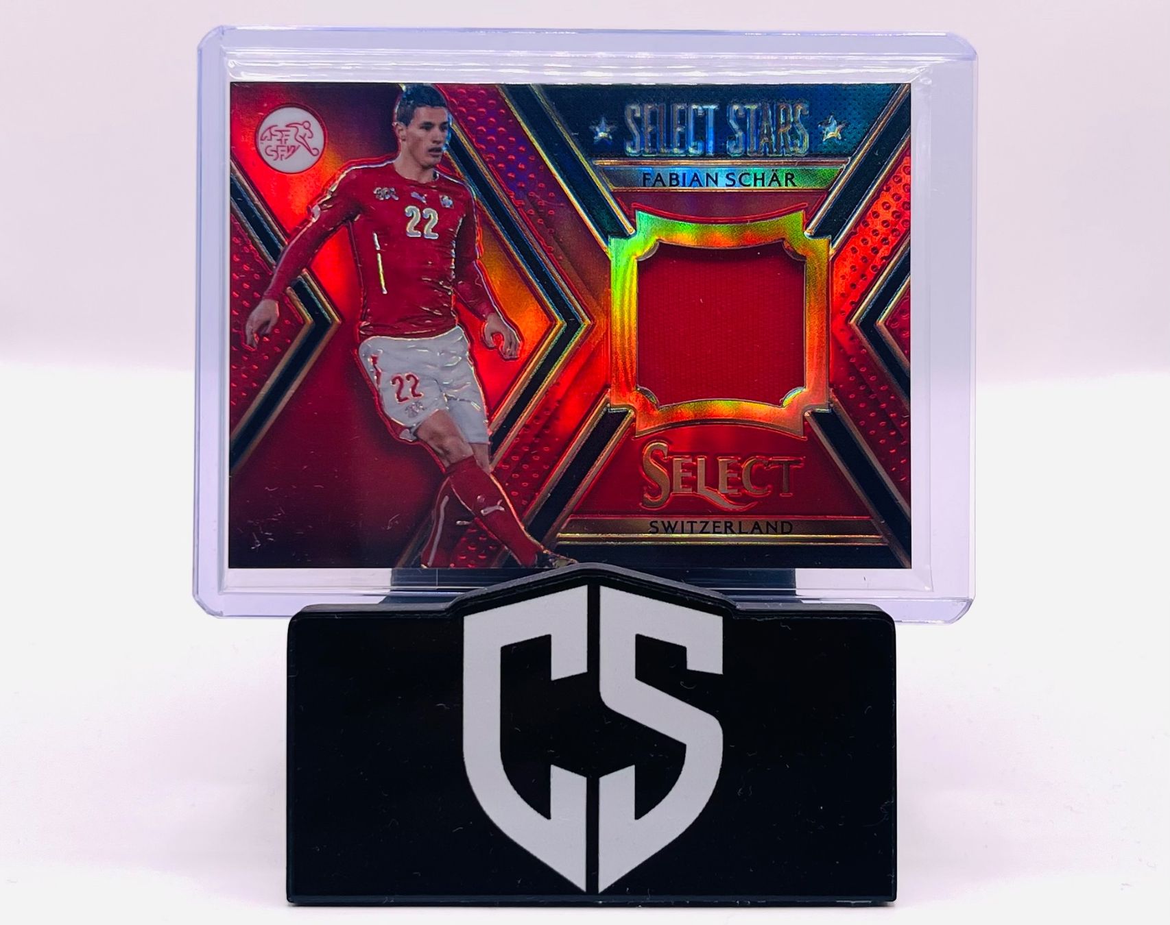 Panini Sammelbilder & Trading cards: 2015-16 Panini Select Fabian Schär /49 Player Worn Schweiz – Gebraucht aus Zofingen von collect.supply