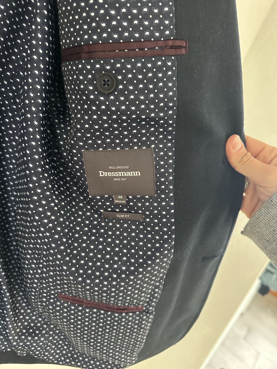 Anzüge: Blazer Dressmann Herren Grösse 48 Regular – Gebraucht aus Brütten von nebraska15 1