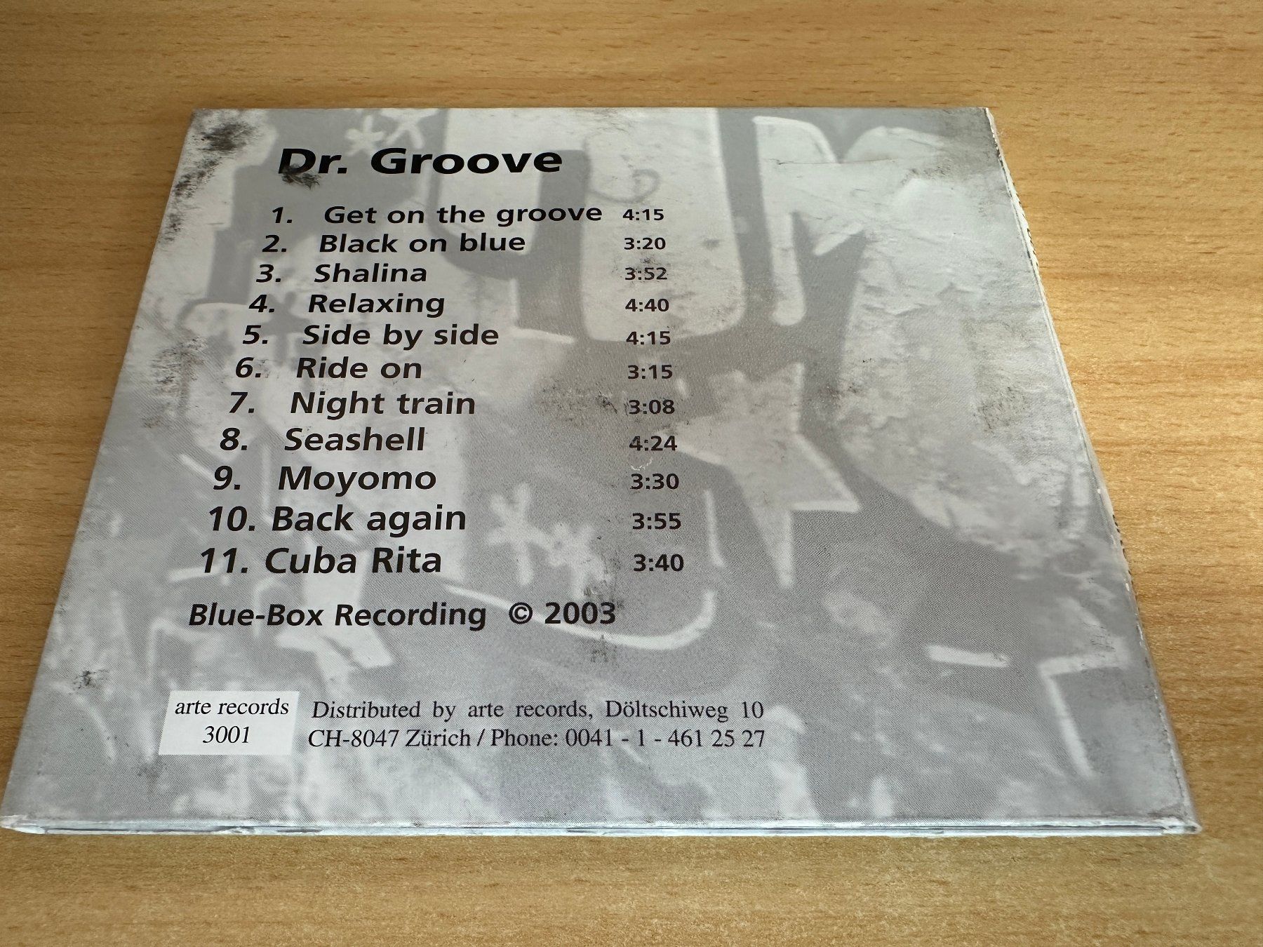 CD: Dr. Groove - Get on the groove – Usato da Rikon im Tösstal venduto da Alpenmutz 1