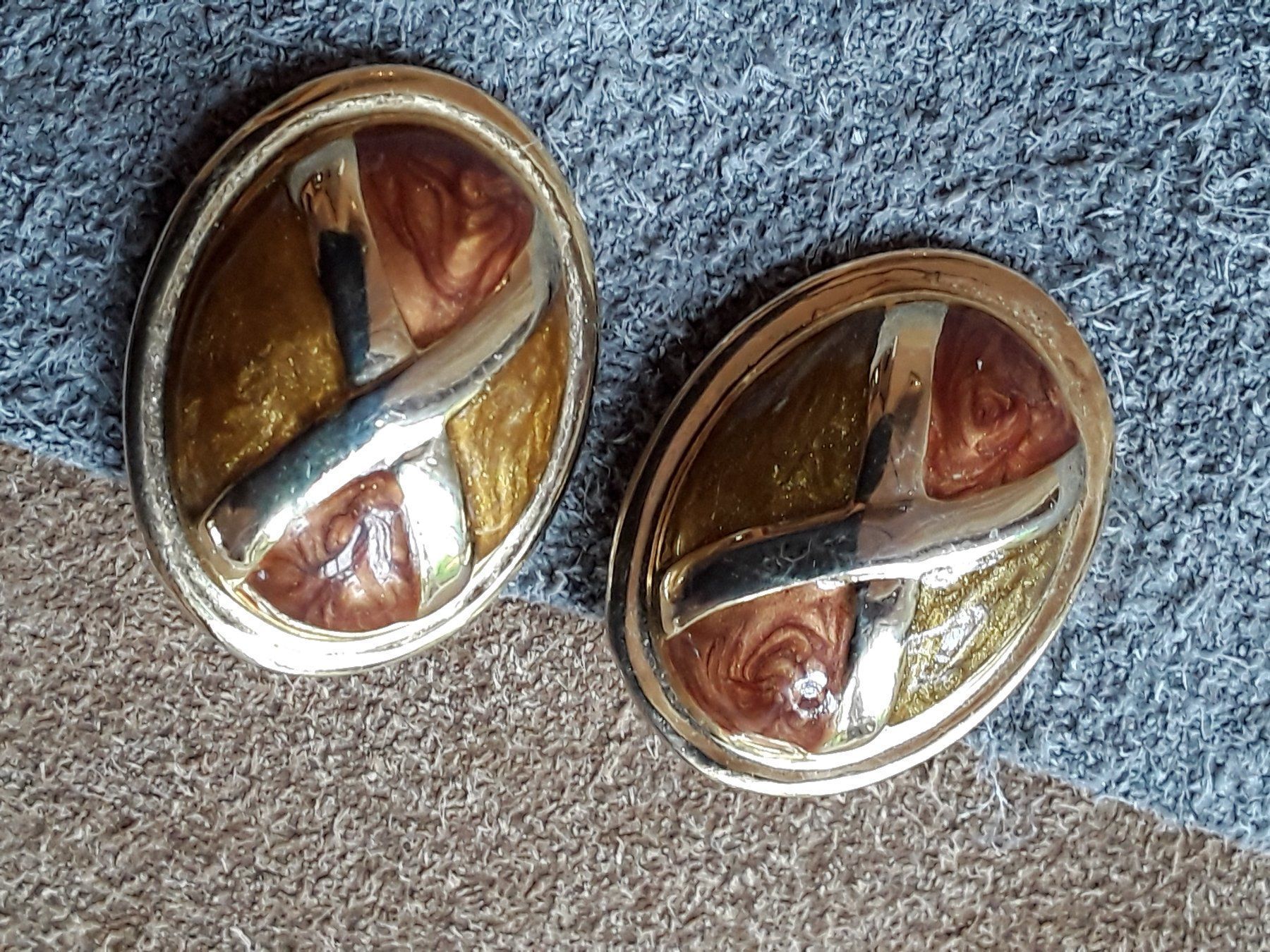 Ohrringe & -stecker: Vintage 80er Email Ohrclips NEU – Neu (gemäss Beschreibung) aus Zürich von helsan 6