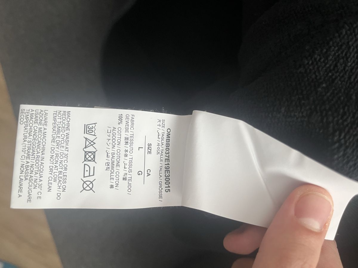 Off-White Maglioni & Felpe: Off-White Hoodie Waterfall Diagonal Print, Grösse L – Usato da Gränichen venduto da Emre1999 3