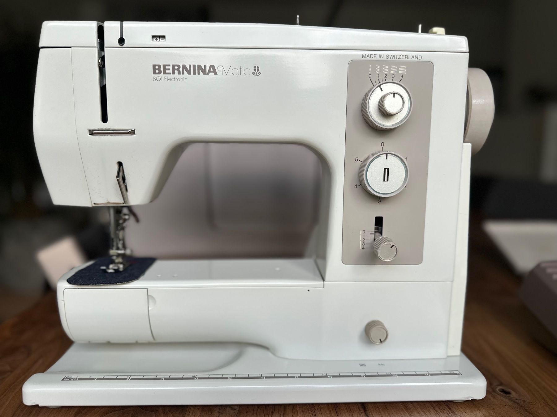 Bernina Nähmaschinen: Bernina Matic 801 Electronic – Gebraucht aus Netstal von nef_lv8k
