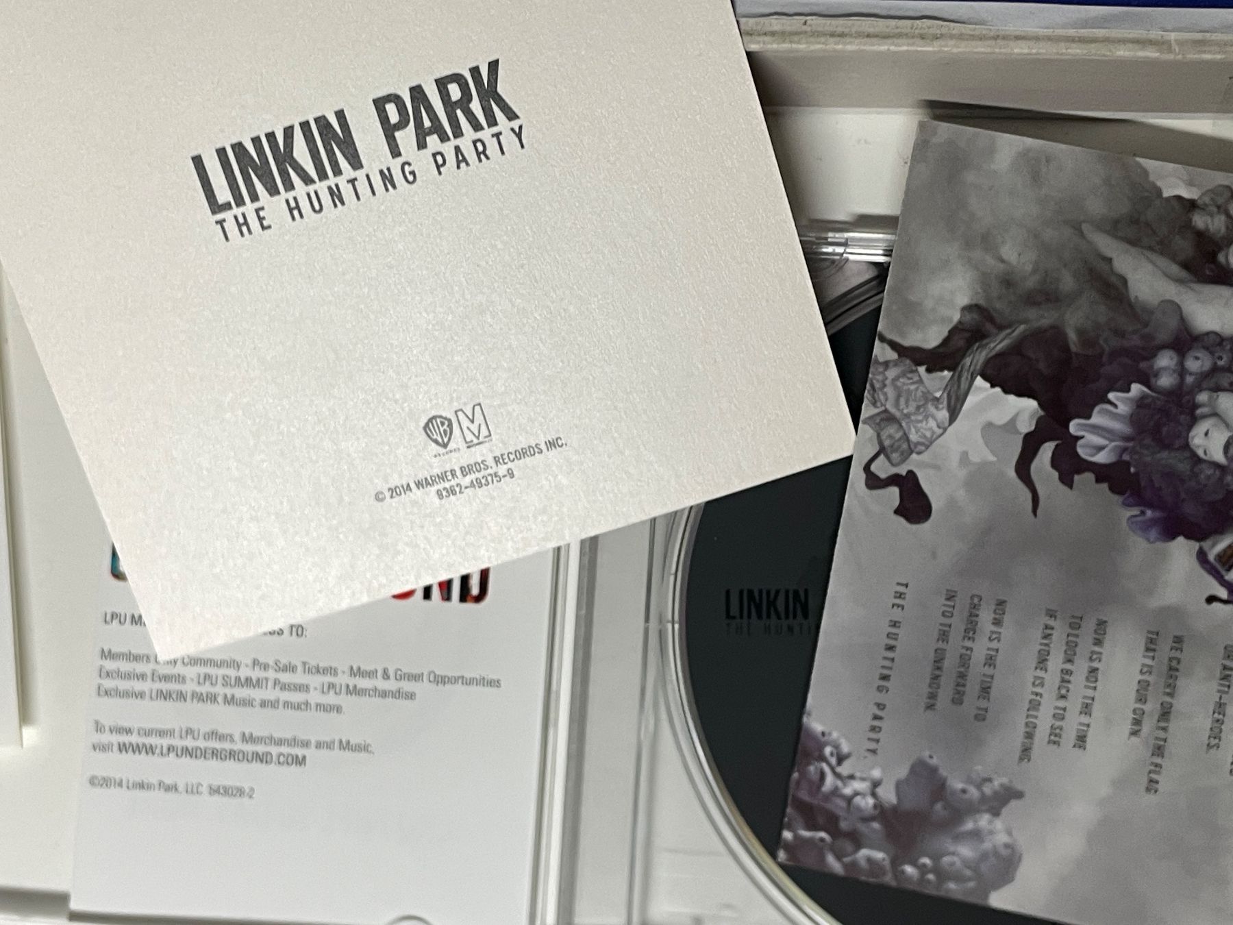CD: Linkin Park - The Hunting Party - Alternative – Usato da Muri b. Bern venduto da AdidasCollector 3
