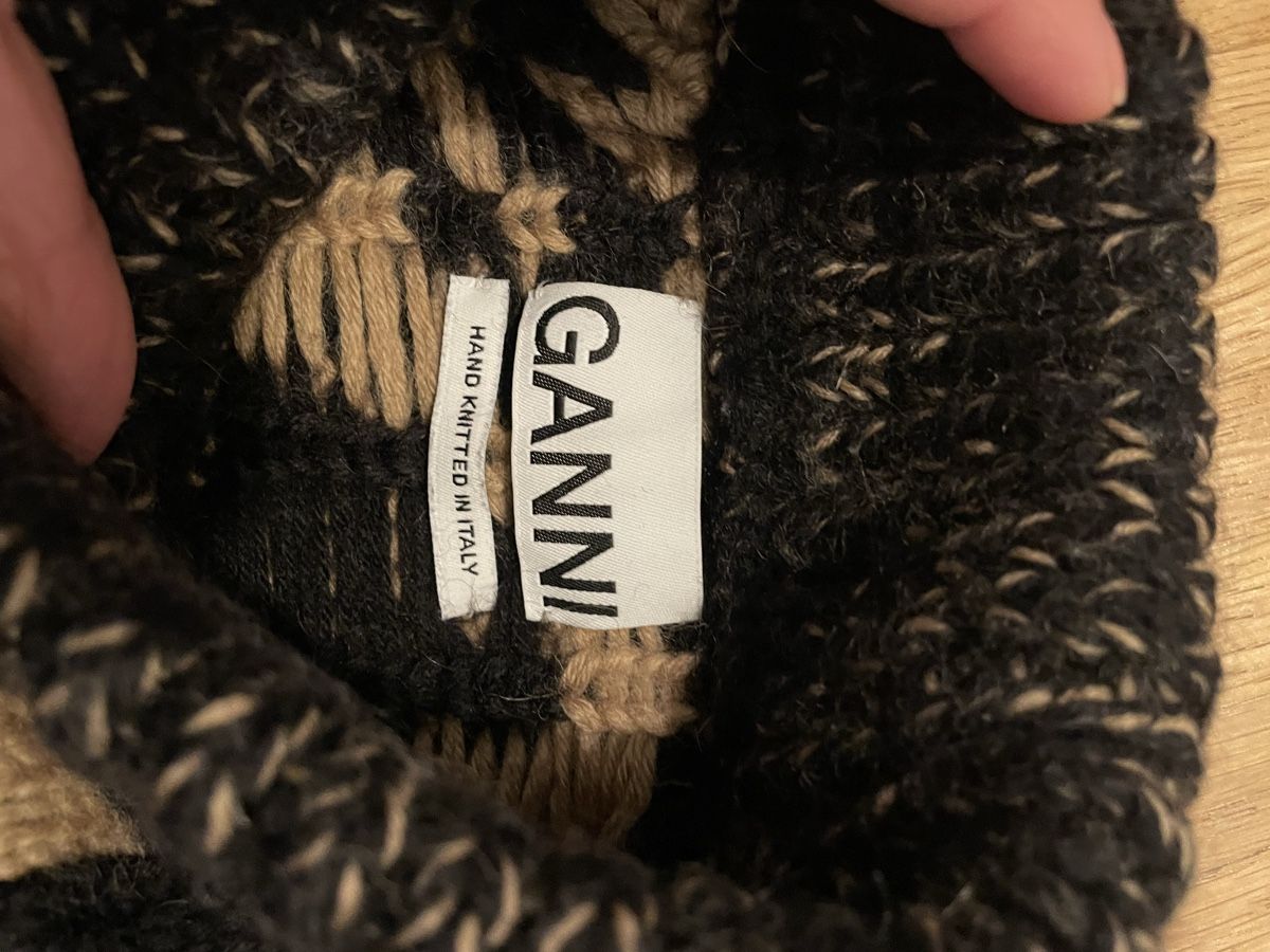 Ganni Maglioni & Felpe: Ganni Strickpullover Zebra Muster, Gr. S, neuwertig! – Usato da Zürich venduto da ocimen 1