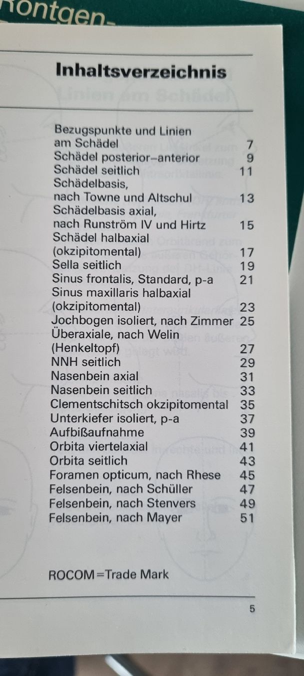 Libri: Röntgen Einstelltechnik von M. Jungbauer – Usato da Konolfingen venduto da fiirabe66 1