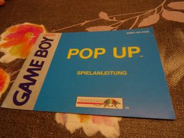 Spielanleitung zu Pop Up GAMEBOY