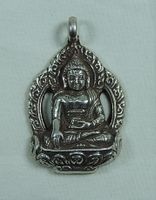 Schmuckanhänger Buddha 925 Silber Unisex, Neuware