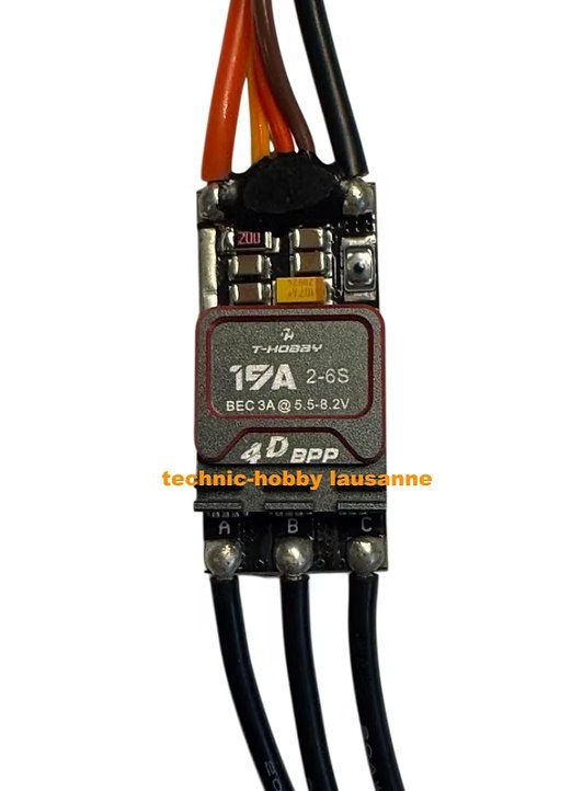 Modellismo RC: T-Hobby / T-Motor ESC 19A 2S-6S 3D/4D – Nuovo e nell'imballaggio originale da Lausanne venduto da Techobby