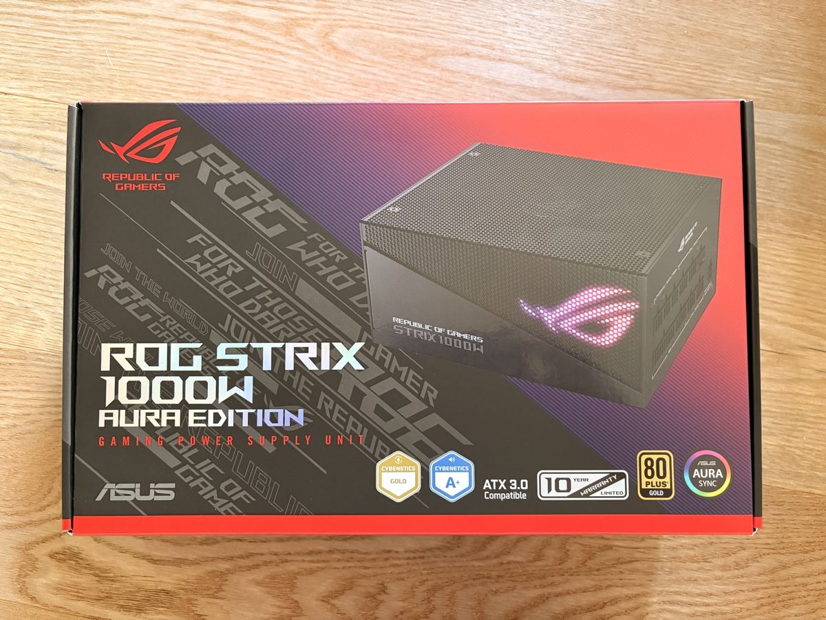 Asus Gehäuse: Alimentation PC ROG STRIX 1000W Aura edition – Neu (gemäss Beschreibung) aus Sâles (Gruyère) von Xya75