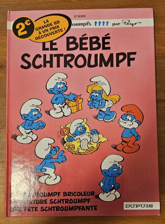 Les Schtroumpfs N 12 (T.B.E.) Le Bébé Schtroumpf | Kaufen Auf Ricardo