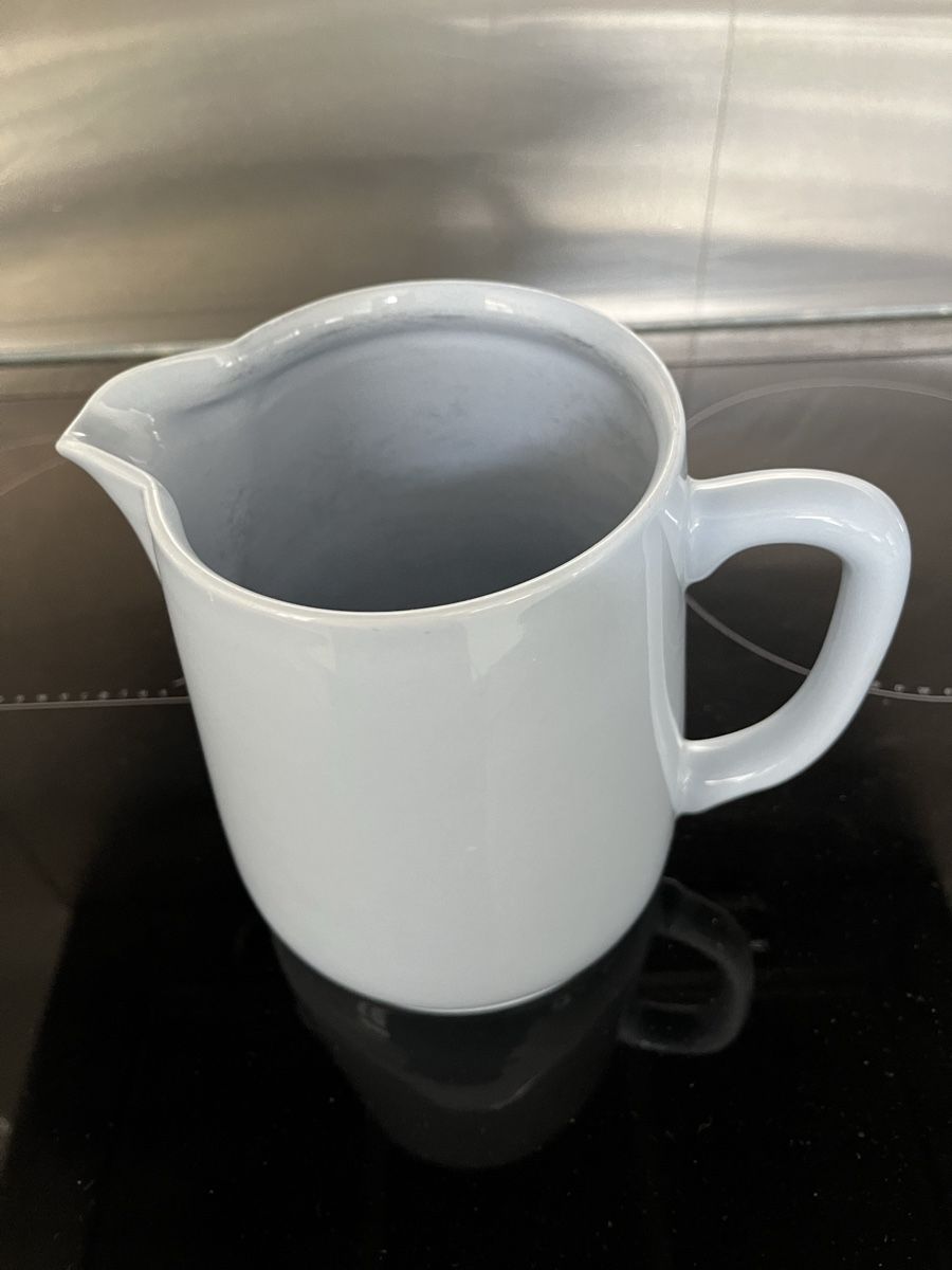 Caraffe: Schöner Milchkrug, Vintage hellblau – Usato da Bolligen venduto da Vroni23