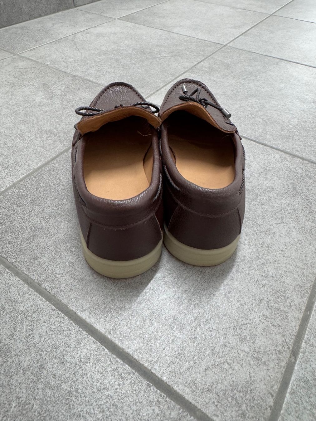 Hackett Scarpe da uomo: Hackett - JERRY COAST Bootsschuh - dark brown Loafer Slipper – Usato da Uitikon Waldegg venduto da Jim-Panse 7