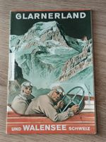 Litho Prospekt Broschüre / Glarnerland und Walensee - 1935
