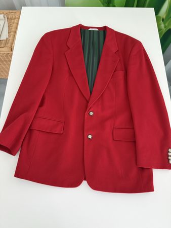 Rene Lezard Sakko Gr. 50 / 52 Rot 🧥