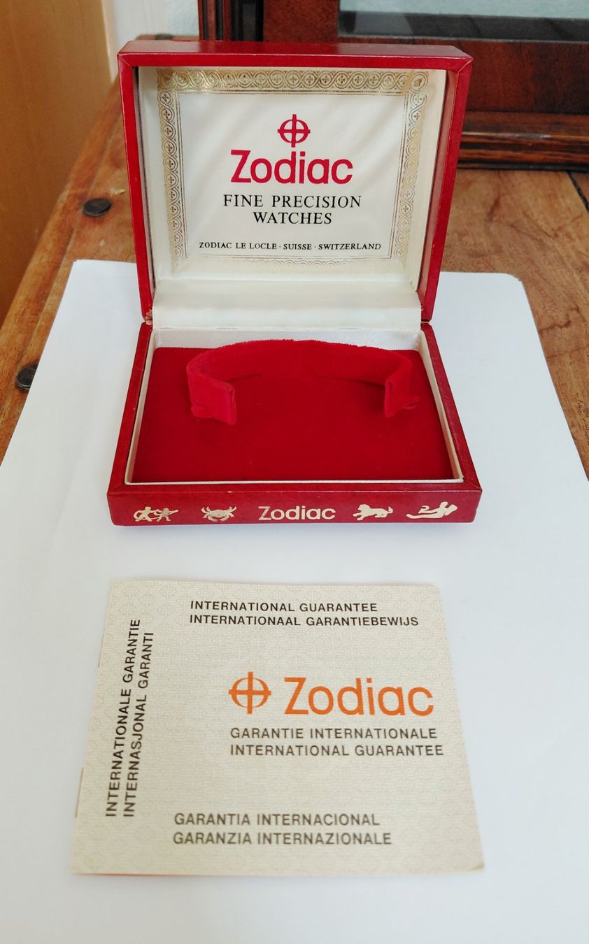 Zodiac Orologi: Zodiac Box Watch vintage – Usato da S. Vittore venduto da Gmg70