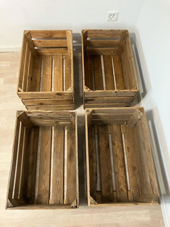 WEIN OBST KISTE ~IKEA KNAGGLIG~ Massiv Holz Aufbewahrung Kasten Box Landhaus NEU EUR 6,49