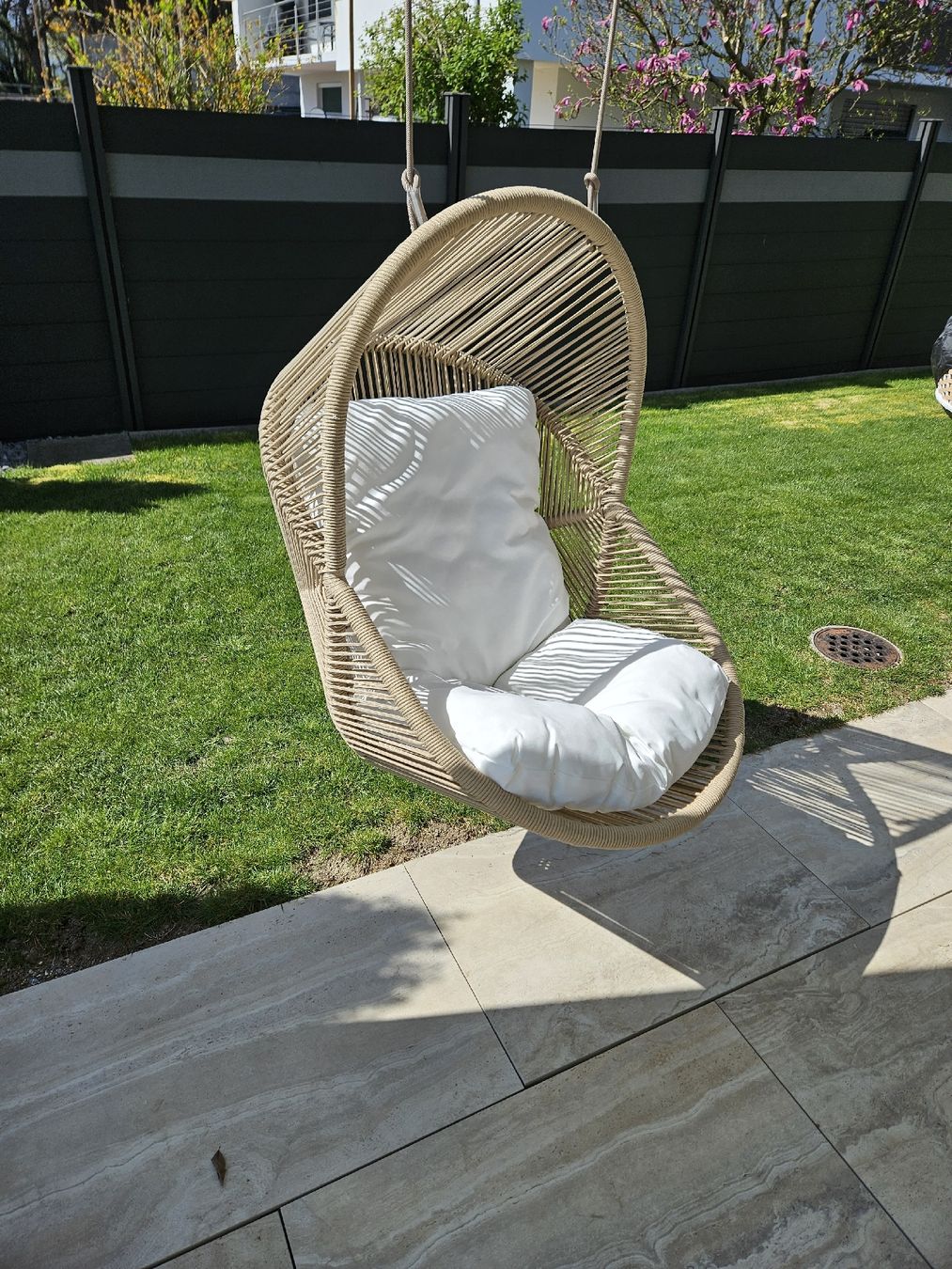 Poltrone pensili da giardino: Hängesessel – Nuovo (secondo la descrizione) da Bünzen venduto da nad_8552 3