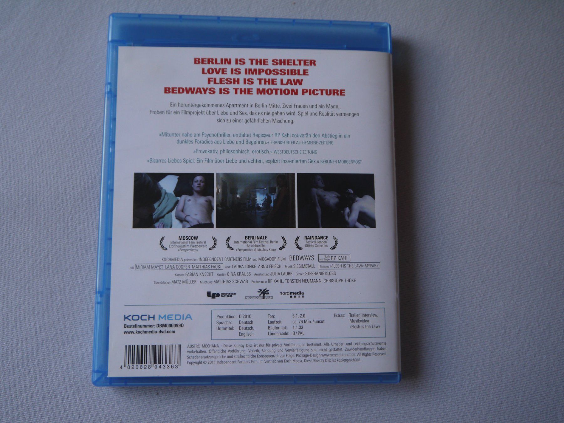 Tutti i DVDs: BEDWAYS(2010) - selten – Usato da Hagendorn venduto da Blaf 1