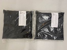 2x IKEA HÅLLÖ Kissen 40x40 cm  Schwarz (Neu & OVP)