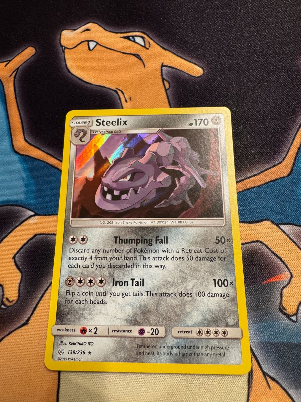 Pokémon Carte collezionabili: Steelix (CEC 139) - Holo - Cosmic Eclipse – Nuovo (secondo la descrizione) da Bülach venduto da Pfrenzel